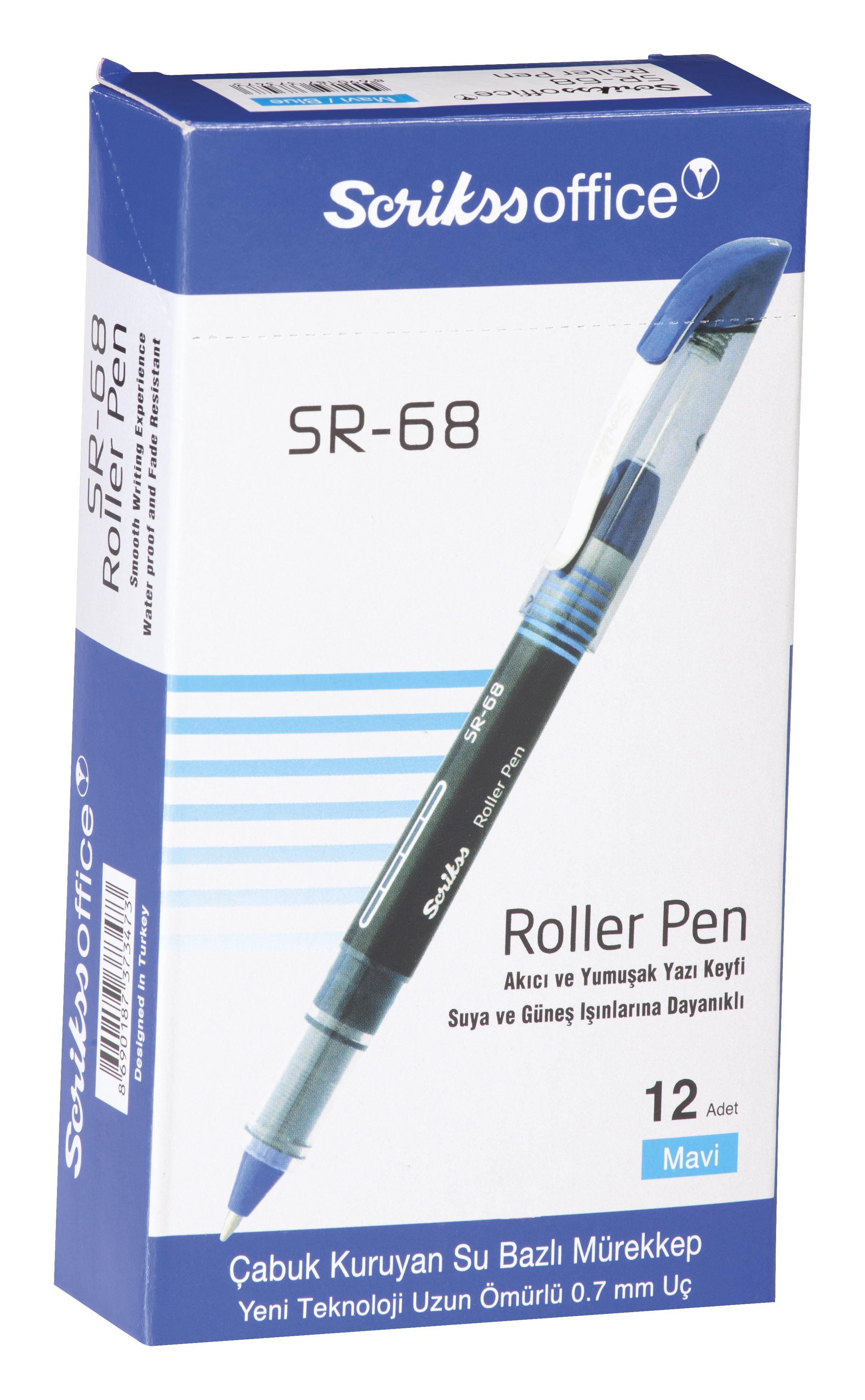 Scrikss Sr-68 Roller Kalem Mavi 0,7 MmScrikss Sr-68 Roller Kalem Mavi 0,7 Mm - Kirtasiyem.netRoller(Pilot)Kalem