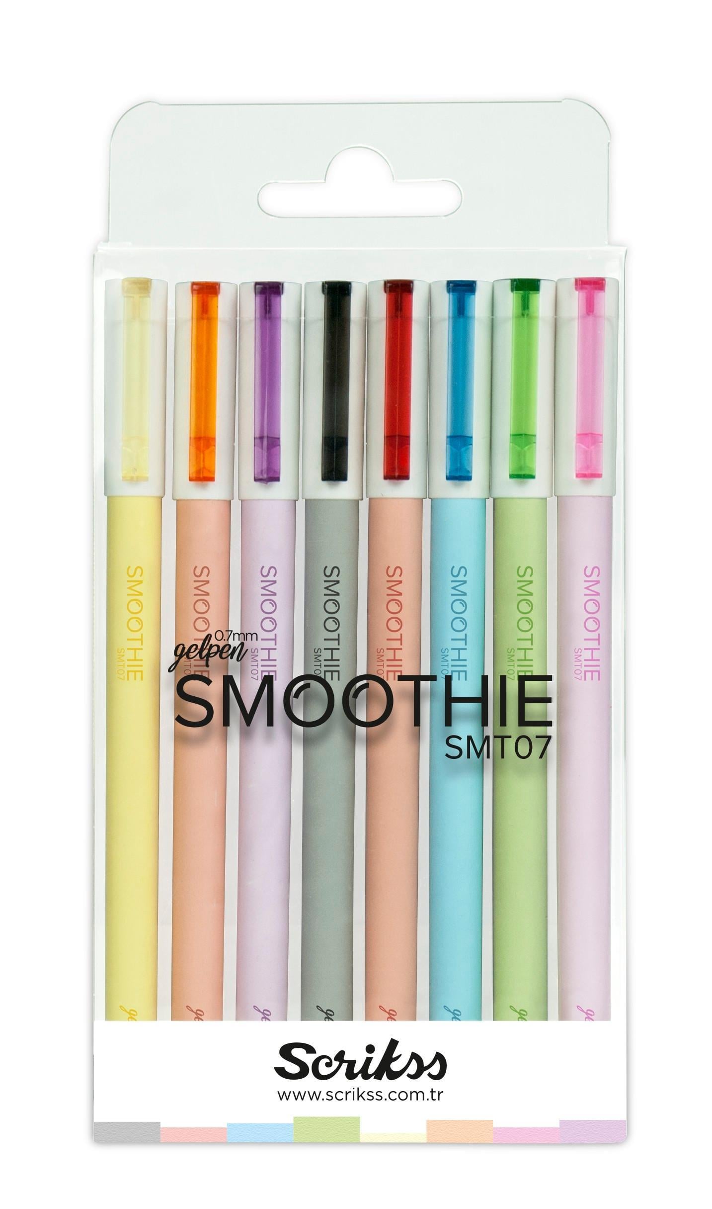 Scrikss Tükenmez Kalem Smoothie 8'LiScrikss Tükenmez Kalem Smoothie 8'Li - Kirtasiyem.netTükenmez Kalemler