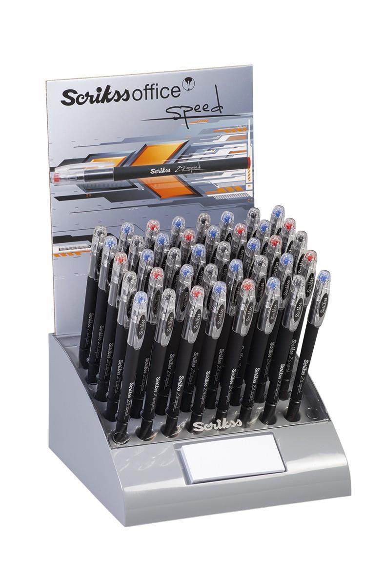 Scrikss Tükenmez Kalem Speed Jel 40 Lı StandScrikss Tükenmez Kalem Speed Jel 40 Lı Stand - Kirtasiyem.netTükenmez Kalemler