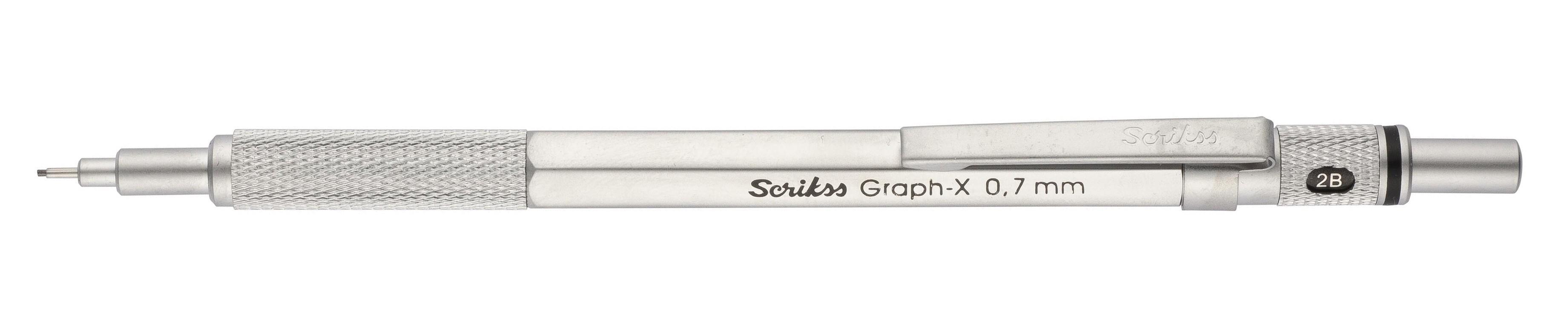 Scrikss Versatil Kalem Graph-X Metal 0.7 Mm Saten Gri Şeffaf AmbalajScrikss Versatil Kalem Graph-X Metal 0.7 Mm Saten Gri Şeffaf Ambalaj - Kirtasiyem.netVersatil ( Uçlu ) Kalem Setleri