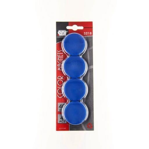Sdı Mıknatıs 40 Mm 4 Lü Bilisterli 3218Sdı Mıknatıs 40 Mm 4 Lü Bilisterli 3218 - Kirtasiyem NetMıknatıs