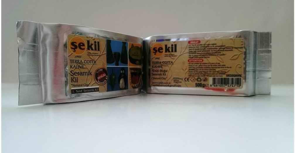 Şekil 250 Gr Kil HamuruŞekil 250 Gr Kil Hamuru - Kırtasiyem.netSeramikler