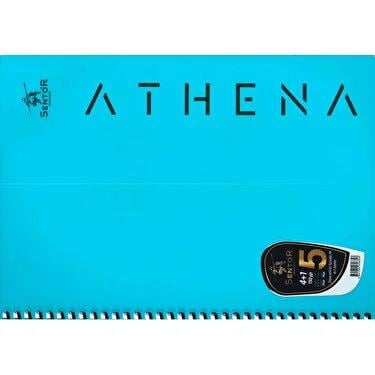Sentor Spr.Pp. 4+1 Kapak Defter 150Yp AthenaSentor Spr.Pp. 4+1 Kapak Defter 150Yp Athena - Kirtasiyem.netSpiralli Plastik Kapak Defterler