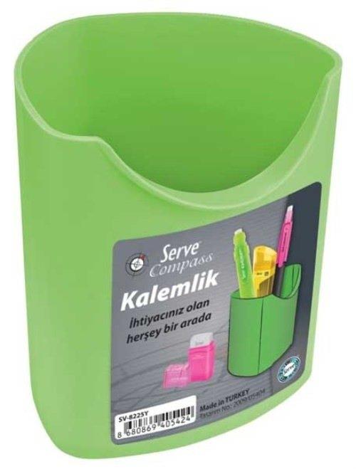 Serve Masa Kalemliği Compass YeşilServe Masa Kalemliği Compass Yeşil - Kirtasiyem.netMasa Kalemlikleri