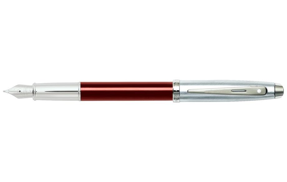 Sheaffer Dolma Kalem 100 Kırmızı Gövde,Krom Kapak,Nikel Klips 9307-0Sheaffer Dolma Kalem 100 Kırmızı Gövde,Krom Kapak,Nikel Klips 9307-0 - Kirtasiyem.netDolma Kalemler