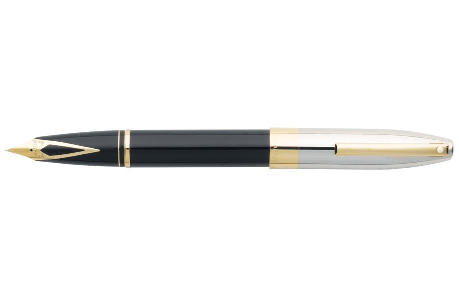 Sheaffer Dolma Kalem Legacy Siyah Parlak Gövde, Paladyum Kapak, 18 K Altın Uç Ve Klips 9030-0Sheaffer Dolma Kalem Legacy Siyah Parlak Gövde, Paladyum Kapak, 18 K Altın Uç Ve Klips 9030-0 - Kirtasiyem.netDolma Kalemler
