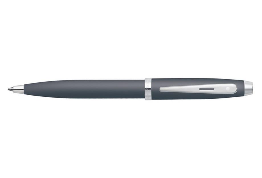 Sheaffer Tükenmez Kalem 100 Serisi Mat Gri Mavi Gövde,Krom Kapak,Nikel Klips 9319-2Sheaffer Tükenmez Kalem 100 Serisi Mat Gri Mavi Gövde,Krom Kapak,Nikel Klips 9319-2 - Kirtasiyem.netTükenmez Kalemler