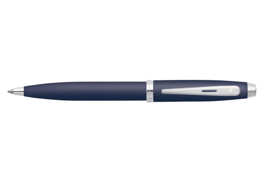 Sheaffer Tükenmez Kalem 100 Serisi Mat Lacivert Mavi Gövde,Krom Kapak,Nikel Klips 9318-2Sheaffer Tükenmez Kalem 100 Serisi Mat Lacivert Mavi Gövde,Krom Kapak,Nikel Klips 9318-2 - Kirtasiyem.netTükenmez Kalemler