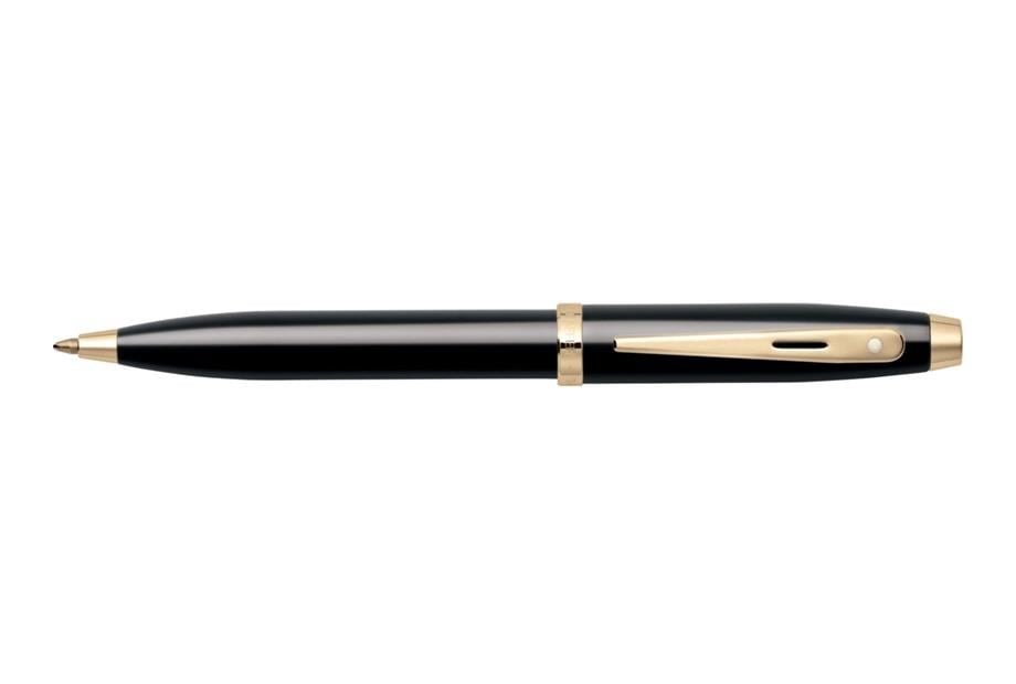 Sheaffer Tükenmez Kalem 100 Serisi Parlak Siyah Gövde Ve Kapak,Altın Rengi Klips Ve Grip 9322-2Sheaffer Tükenmez Kalem 100 Serisi Parlak Siyah Gövde Ve Kapak,Altın Rengi Klips Ve Grip 9322-2 - Kirtasiyem.netTükenmez Kalemler