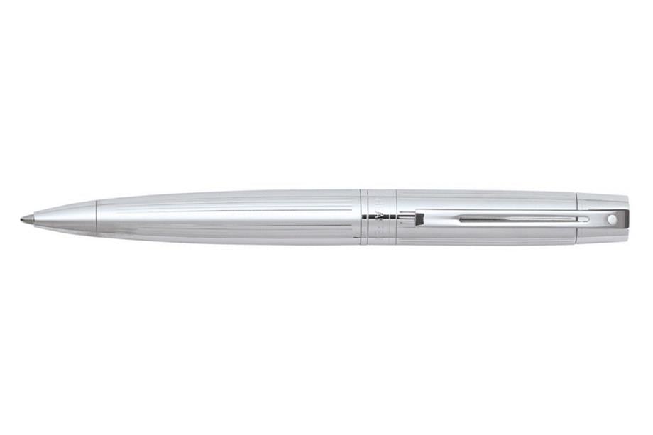 Sheaffer Tükenmez Kalem 300 Serisi Çizgili Parlak Krom Gövde,Kapak Ve Klips 9326-2Sheaffer Tükenmez Kalem 300 Serisi Çizgili Parlak Krom Gövde,Kapak Ve Klips 9326-2 - Kirtasiyem.netTükenmez Kalemler