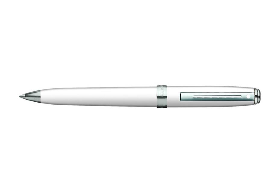 Sheaffer Tükenmez Kalem Prelude Mini Parlak Beyaz Gövde Ve Kapak , Nikel Klips 9805-2Sheaffer Tükenmez Kalem Prelude Mini Parlak Beyaz Gövde Ve Kapak , Nikel Klips 9805-2 - Kirtasiyem.netTükenmez Kalemler