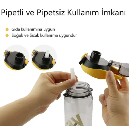 Shotay Plastik  Matara 900 Ml. (3 Asorti)Shotay Plastik  Matara 900 Ml. (3 Asorti) - Kirtasiyem.netMıknatıs