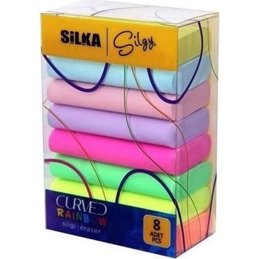 Silka -Silgy Curved Raınbow Silgi_30      Sg.51Silka -Silgy Curved Raınbow Silgi *30 Sg.51 - Kirtasiyem.netSilgiler