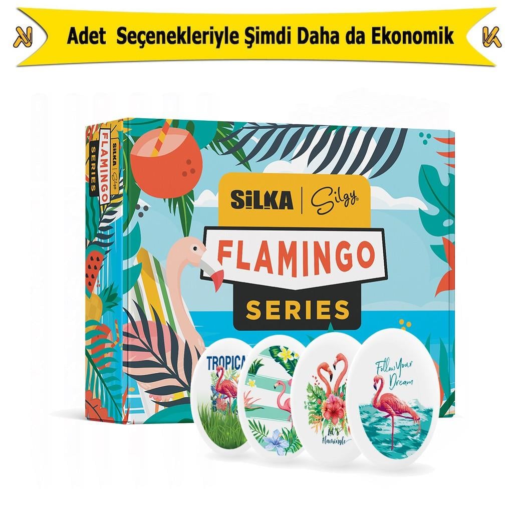 Silka - Silgy Flamıngo Serisi Silgi_36    Sg.20Silka - Silgy Flamıngo Serisi Silgi *36 Sg.20 - Kirtasiyem.netSilgiler
