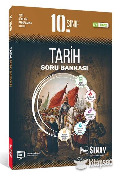 Sınav 10. Sınıf Tarih Soru BankasıSınav 10. Sınıf Tarih Soru Bankası - Kirtasiyem.net10.Sınıf