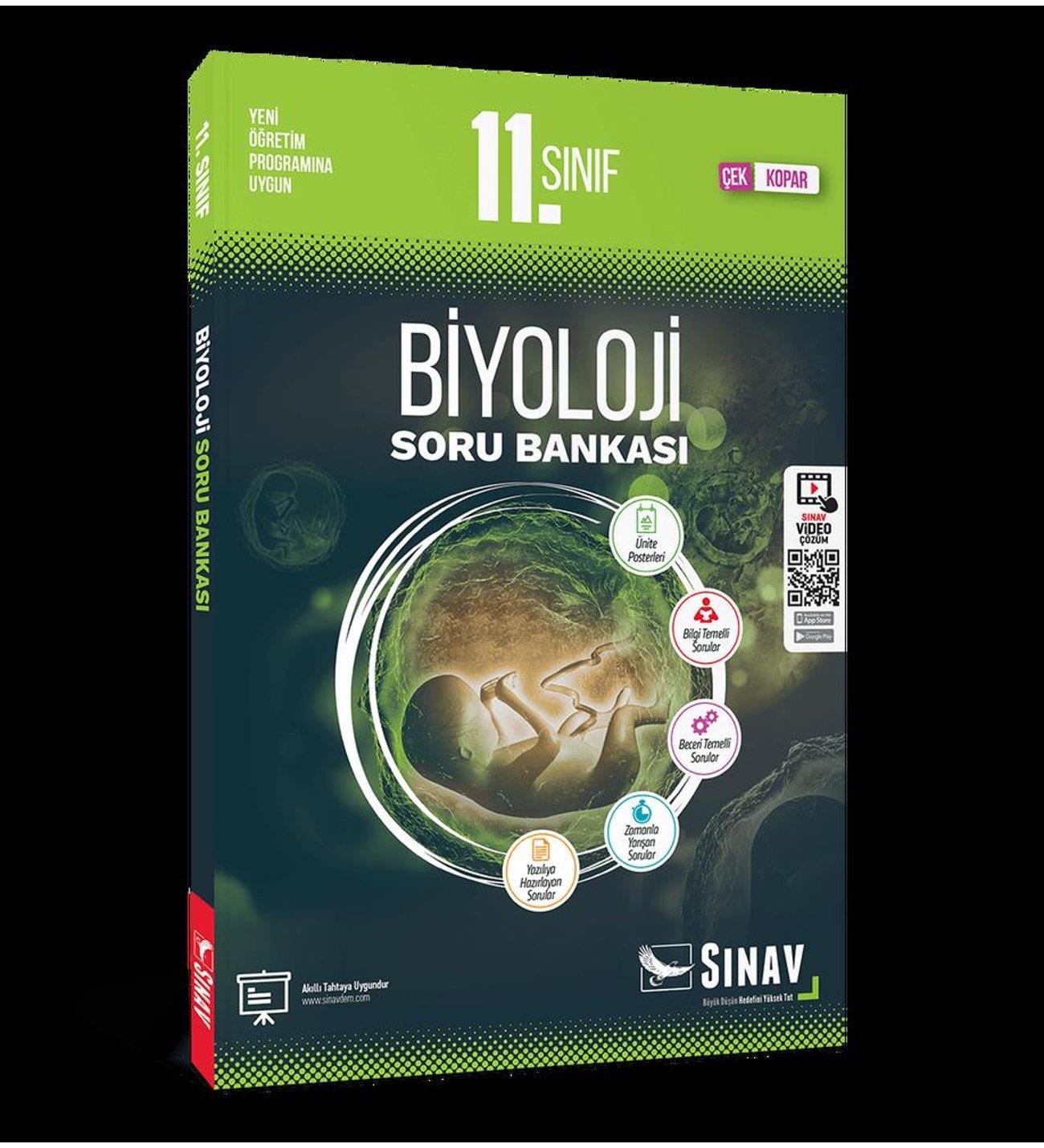 Sınav 11. Sınıf Biyoloji Soru BankasıSınav 11. Sınıf Biyoloji Soru Bankası - Kirtasiyem.net11.Sınıf