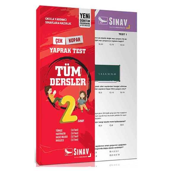 Sınav 2. Sınıf Tüm Dersler Yaprak Test 63 TestSınav 2. Sınıf Tüm Dersler Yaprak Test 63 Test - Kirtasiyem.netİlkokul