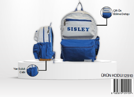 Sisley Çift Bölme Sırt Çantası 12910Sisley Çift Bölme Sırt Çantası 12910 - Kirtasiyem.netOkul Çantaları