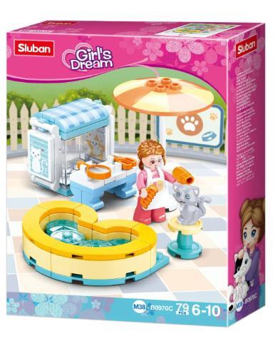 Sluban Girls Dream Kedi BanyosuSluban Girls Dream Kedi Banyosu - Kirtasiyem.netEvcilik Oyuncakları