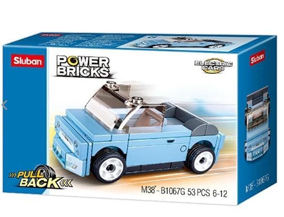 Sluban Power Brıcks Mavi ArabaSluban Power Brıcks Mavi Araba - Kirtasiyem.netAkıl Oyunları