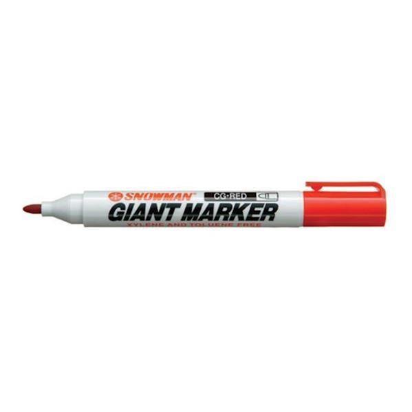Snowman Permanent Markör Yuvarlak Uç Cg-12 KırmızıSnowman Permanent Markör Yuvarlak Uç Cg-12 Kırmızı - Kirtasiyem.netMarkörler