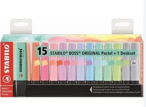 Stabilo Boss Orıgınal Pastel 15'Li Set YeniStabilo Boss Orıgınal Pastel 15'Li Set Yeni - Kirtasiyem.netPastel Boyalar