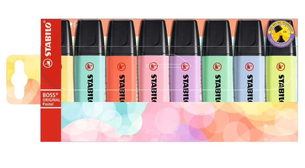 Stabilo Boss Orıgınal Pastel 8'Li Paket 70/8-2Stabilo Boss Orıgınal Pastel 8'Li Paket 70/8-2 - Kirtasiyem.netPastel Boyalar