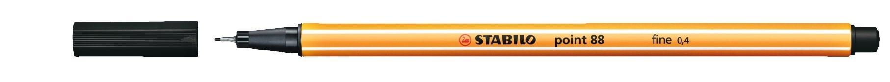 Stabilo Fineliner 88/46 SiyahStabilo Fineliner 88/46 Siyah - Kirtasiyem.netDövme Kalemleri