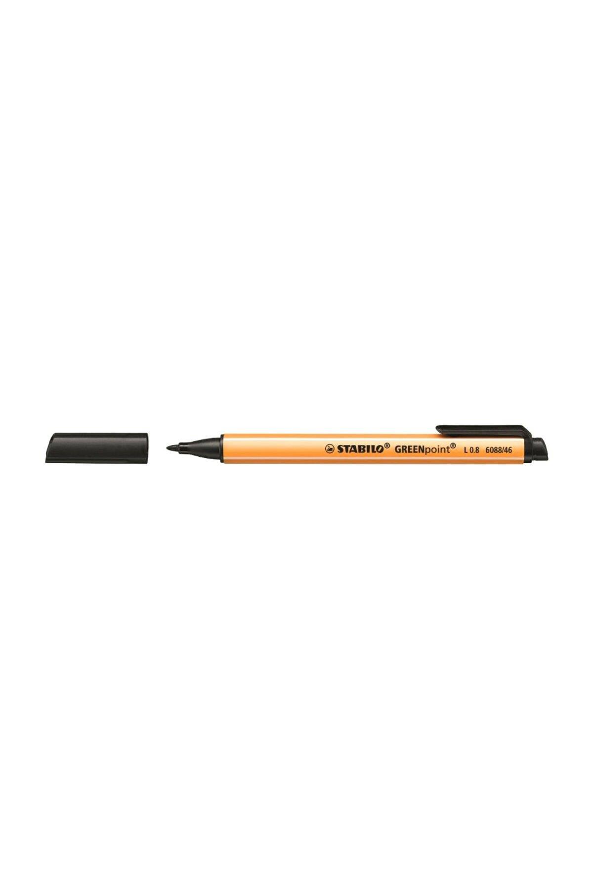 Stabilo Fineliner Greenpoint Siyah 6088/46Stabilo Fineliner Greenpoint Siyah 6088/46 - Kirtasiyem.netDövme Kalemleri
