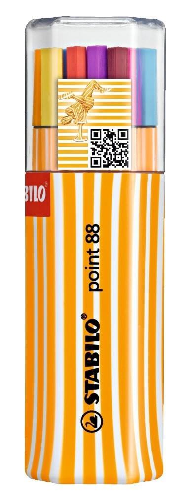 Stabilo Fineliner Twin-Pack 20.Li 8820-01Stabilo Fineliner Twin-Pack 20.Li 8820-01 - Kirtasiyem.netDövme Kalemleri