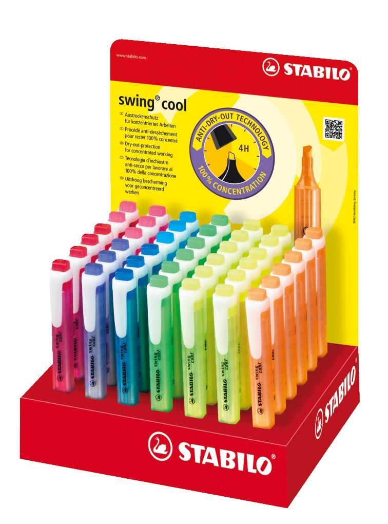 Stabilo Fosforlu Kalem Swing Cool 8 Renk 42 Li StandStabilo Fosforlu Kalem Swing Cool 8 Renk 42 Li Stand - Kirtasiyem.netFosforlu Kalemler