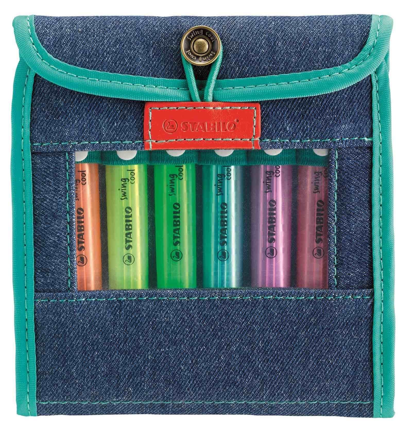 Stabilo Fosforlu Kalem Swing Cool Jeans 6 LıStabilo Fosforlu Kalem Swing Cool Jeans 6 Lı - Kirtasiyem.netFosforlu Kalemler