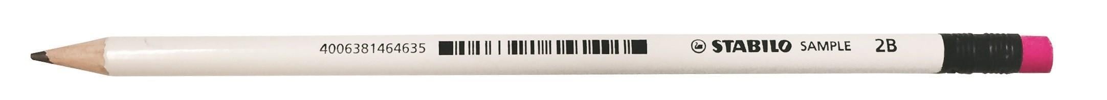 Stabilo Kurşun Kalem Beyaz Neon Silgili 4923-2BStabilo Kurşun Kalem Beyaz Neon Silgili 4923-2B - Kirtasiyem.netKurşun Kalemler