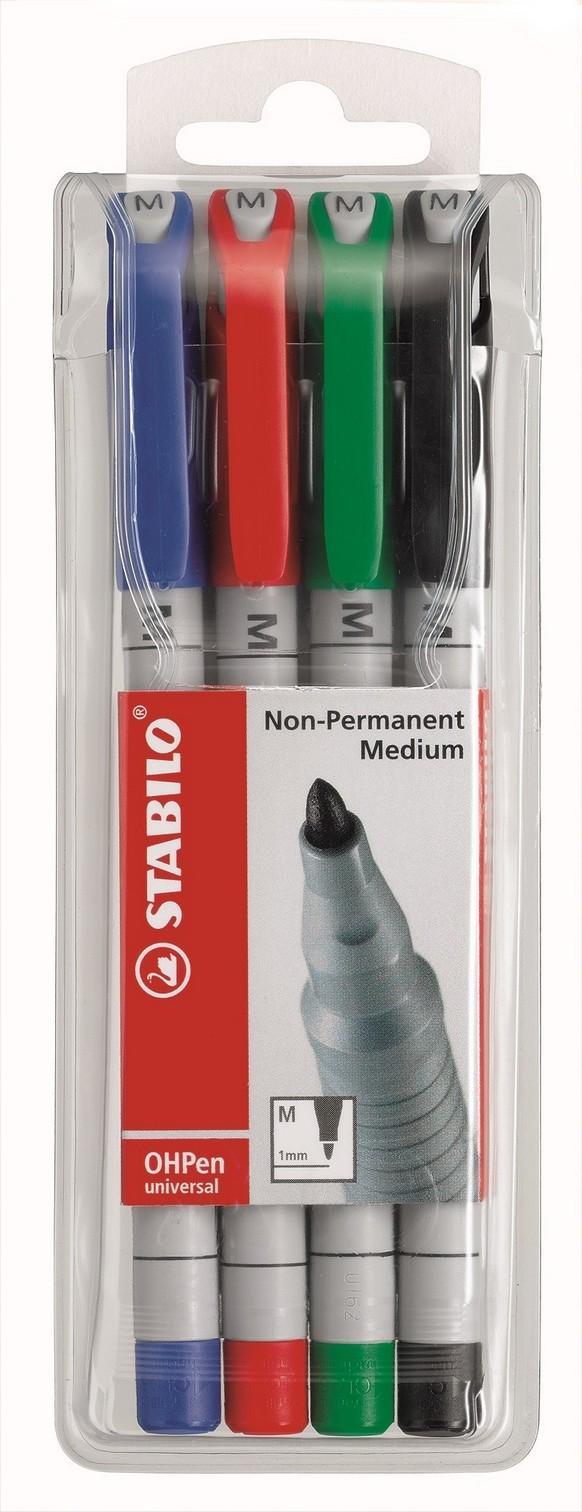 Stabilo Ohpen 1,0 Mm 4 Renk - SilinebilirStabilo Ohpen 1,0 Mm 4 Renk - Silinebilir - Kirtasiyem.netAsetat Kalemi