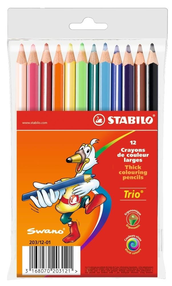 Stabilo Pastel Boya 12 Li Trio Üçgen GövdeliStabilo Pastel Boya 12 Li Trio Üçgen Gövdeli - Kırtasiyem.netPastel Boyalar
