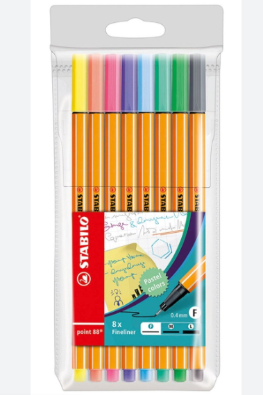 Stabilo Point 88 8'Li Pastel Paket 88/8-01Stabilo Point 88 8'Li Pastel Paket 88/8-01 - Kirtasiyem.netPastel Boyalar