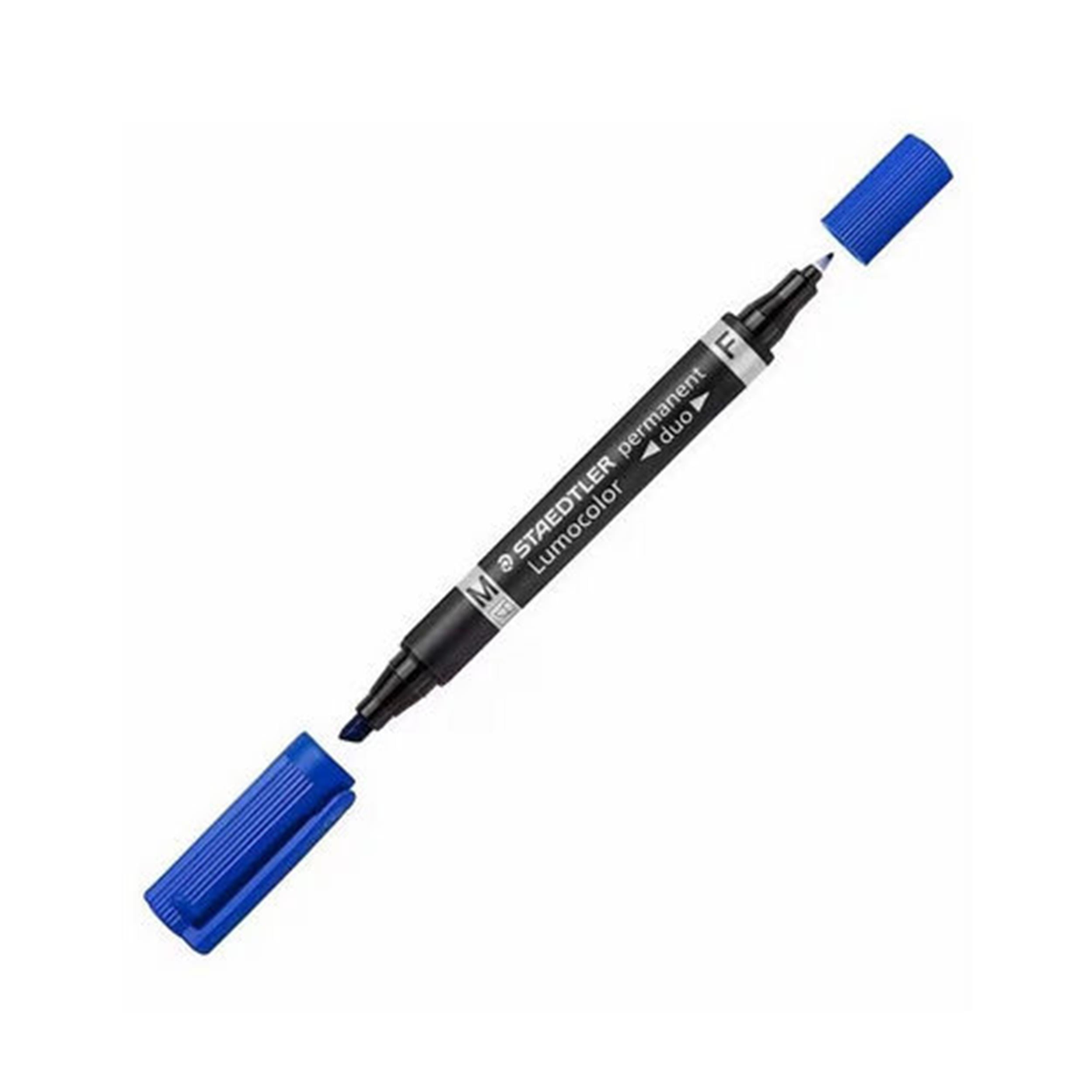 Staedtler Lumocolor Permanent Markör Kesik Uç Geniş Mavi 385-3Staedtler Lumocolor Permanent Markör Kesik Uç Geniş Mavi 385-3 - Kirtasiyem.netMarkörler