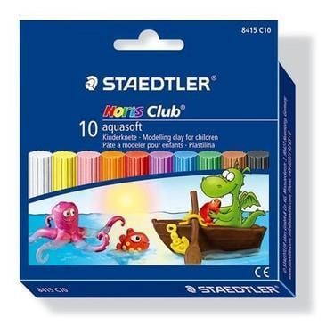 Staedtler Noris Club Yüzen Model Hamuru 10 Lu 8415 C10*Staedtler Noris Club Yüzen Model Hamuru 10 Lu 8415 C10* - Kirtasiyem.netProje Hamuru