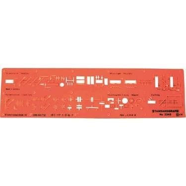 Standardgraph Elektrik Şablonu-3 33343Standardgraph Elektrik Şablonu-3 33343 - Kirtasiyem.netŞablonlar