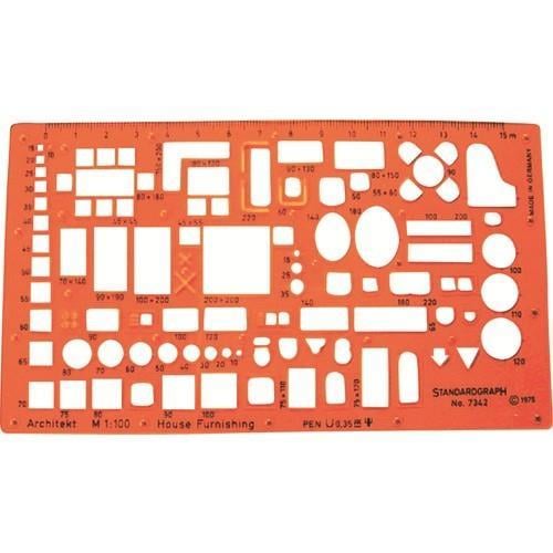 Standardgrapy Mimari Şablon 1:100 Oturma/Yemek/Yatak O./Mutfak/Banyo/Kapı Standardgraph 37302Standardgrapy Mimari Şablon 1:100 Oturma/Yemek/Yatak O./Mutfak/Banyo/Kapı Standardgraph 37302 - Kirtasiyem.netŞablonlar