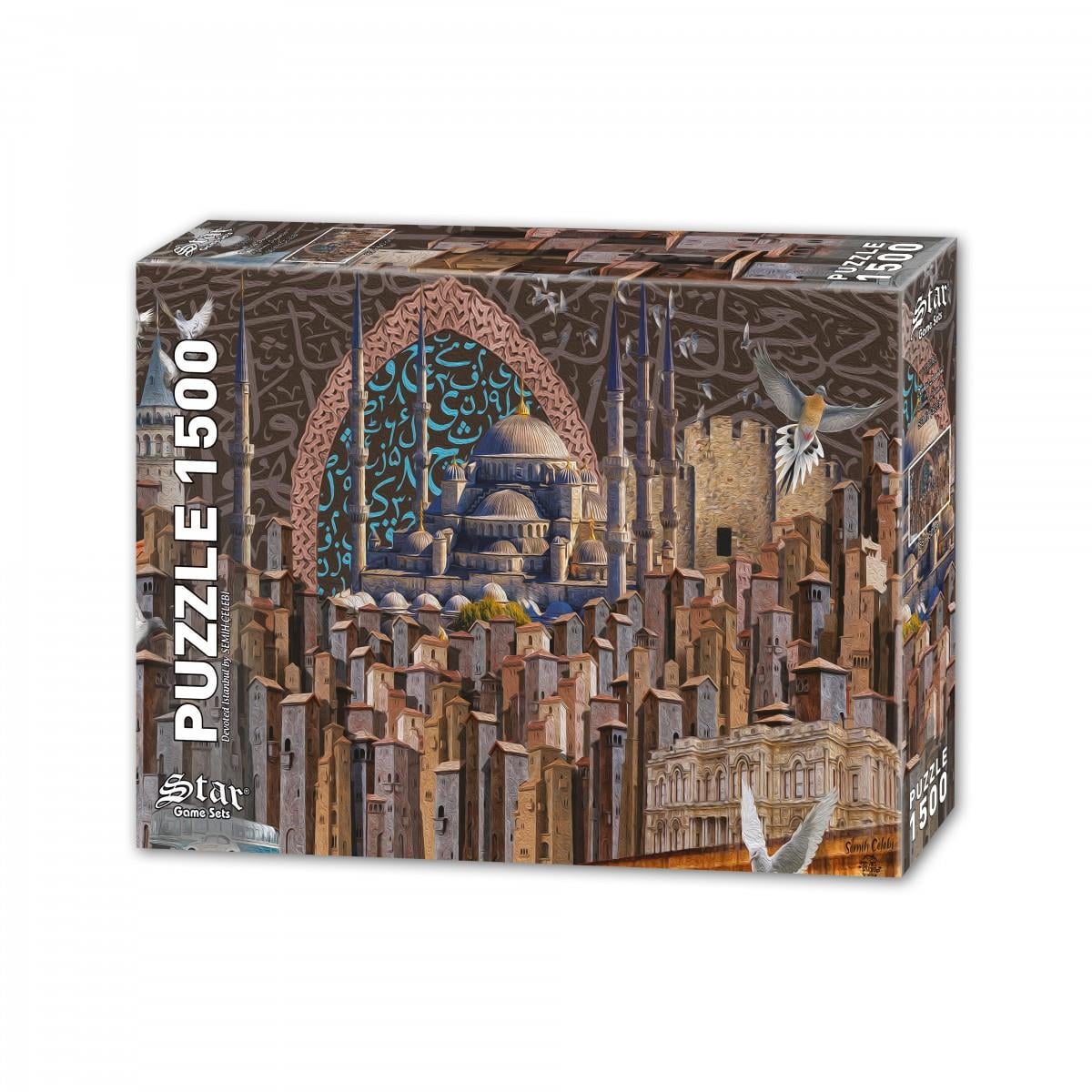 Star 1500 Parça Puzzle Adanmış İstanbul 1100783Ataşlar Ve Kıskaçlar