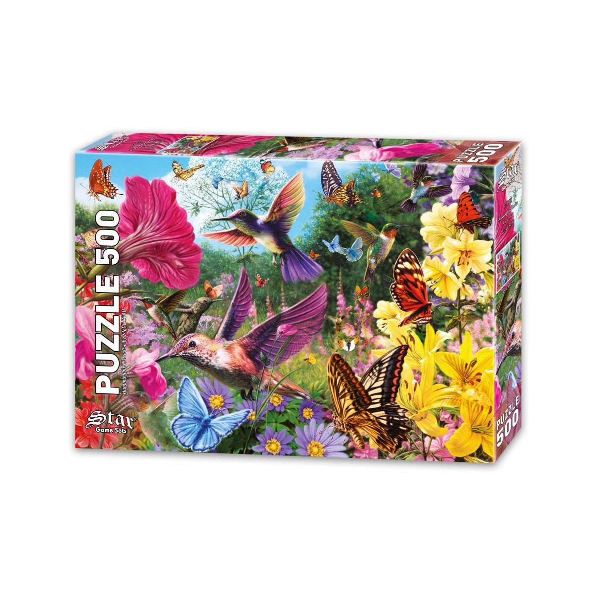 Star 500 Parça Puzzle Kuş Cenneti 1100455Ataşlar Ve Kıskaçlar