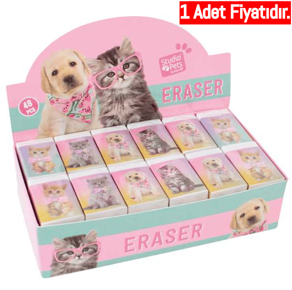 Studıo Pets Pt-782 Silgi (1 Adet)Studıo Pets Pt-782 Silgi - Kirtasiyem.netSilgiler