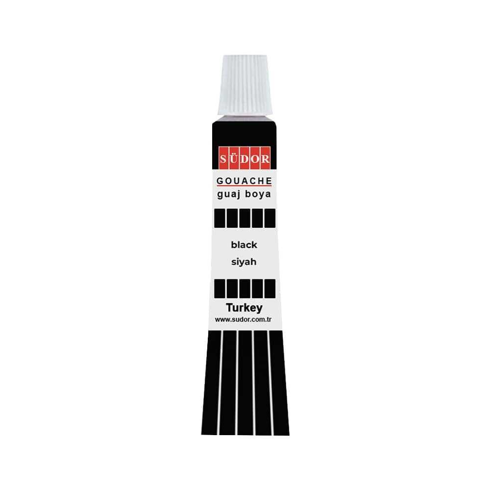 Südor Guaj Boya 9 Ml Siyah         --SD550-14Südor Guaj Boya 9 Ml Siyah         --SD550-14 - Kırtasiyem.netGuaj Boyalar