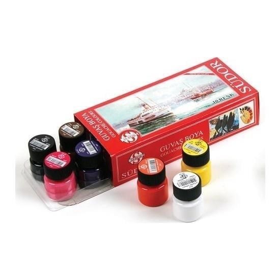 Südor Guaj Boya Set 10X20 Ml         --SD522Südor Guaj Boya Set 10X20 Ml         --SD522 - Kırtasiyem.netGuaj Boyalar