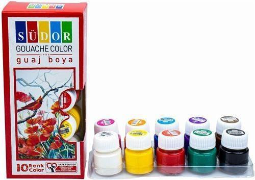 Südor Guaj Boya Set 12X20 Ml         --SD525Südor Guaj Boya Set 12X20 Ml         --SD525 - Kırtasiyem.netGuaj Boyalar