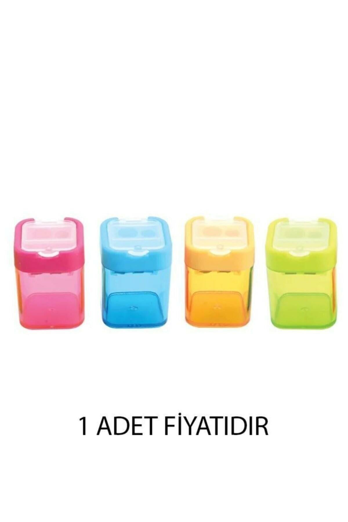 Südor Kalem Traş Küp Kapaklı Şeffaf Çiftli        --KT09Südor Kalem Traş Küp Kapaklı Şeffaf Çiftli        --KT09 - Kirtasiyem.netKalemtraşlar