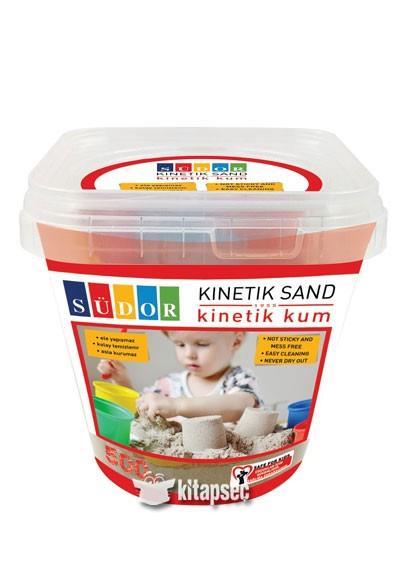 Südor Kinetik Kum Kovalı 500 G Naturel        --KS02-1Südor Kinetik Kum Kovalı 500 g Naturel - Kirtasiyem.netKinetik Kum