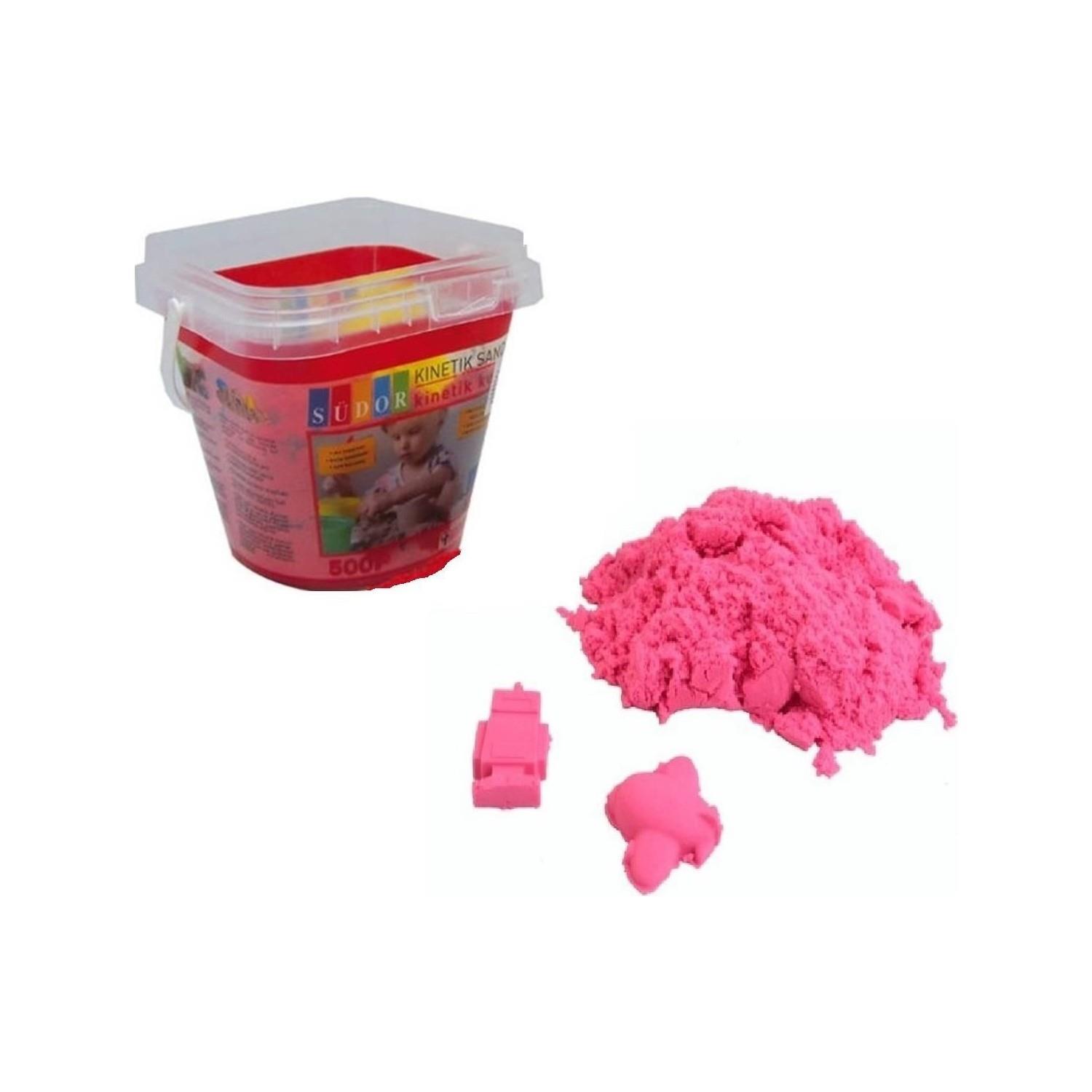 Südor Kinetik Kum Kovalı 500 G Pembe        --KS02-7Südor Kinetik Kum Kovalı 500 g Pembe - Kirtasiyem.netKinetik Kum