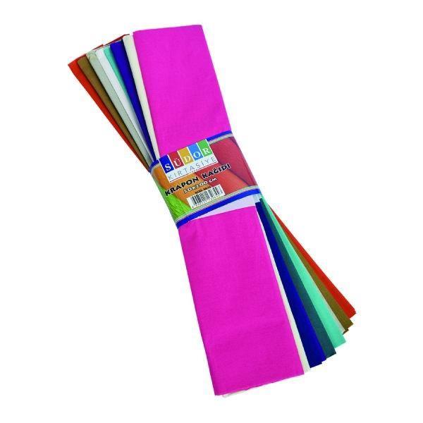 Südor Krapon Kağıdı 50X200 Cm         --SK15Südor Krapon Kağıdı 50X200 Cm 10 Renk Seçeneği (1 Adet) - Kirtasiyem.netKrapon Kağıtları